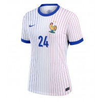 France Ibrahima Konate #24 Replica Away Shirt Ladies Euro 2024 Short Sleeve